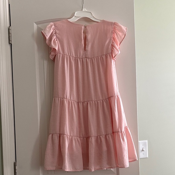 Altar’d State Pink Ruffled Dress - Picture 2 of 6